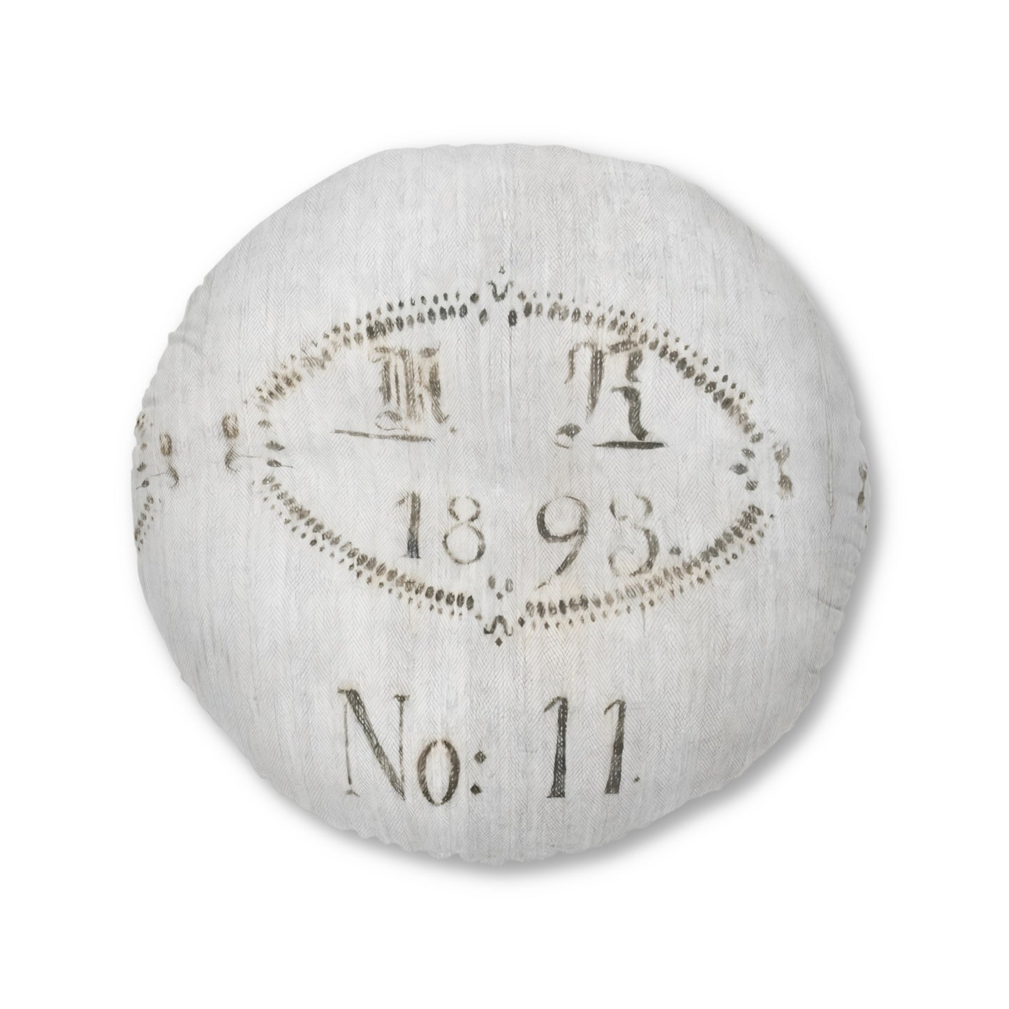 30 x 30 Floor Pillow, French Typography European Design - Modern Farmhouse French Decor Shabby Chic
