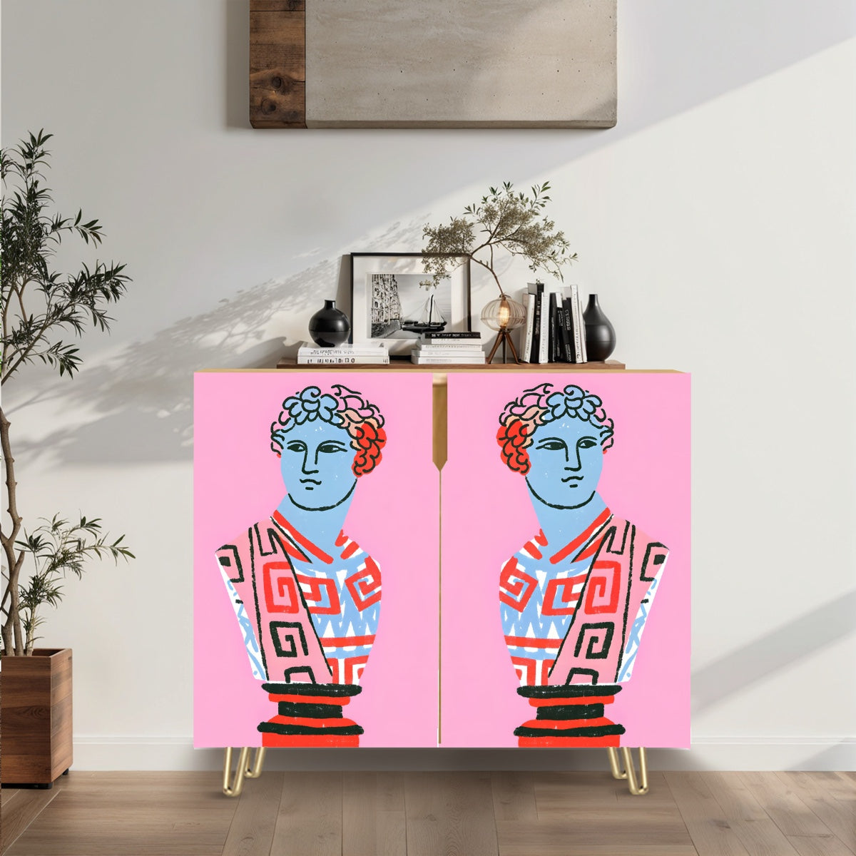 The Pink Modern Muse-- Exotic Edit Sleek, modern, and great for branding a curated capsule of bold statement piece