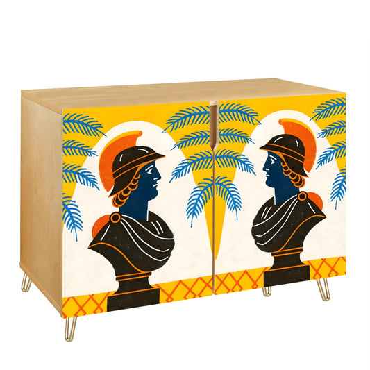 Tropic Muse Ties in the classical/artistic feel ("muse") with tropical visuals