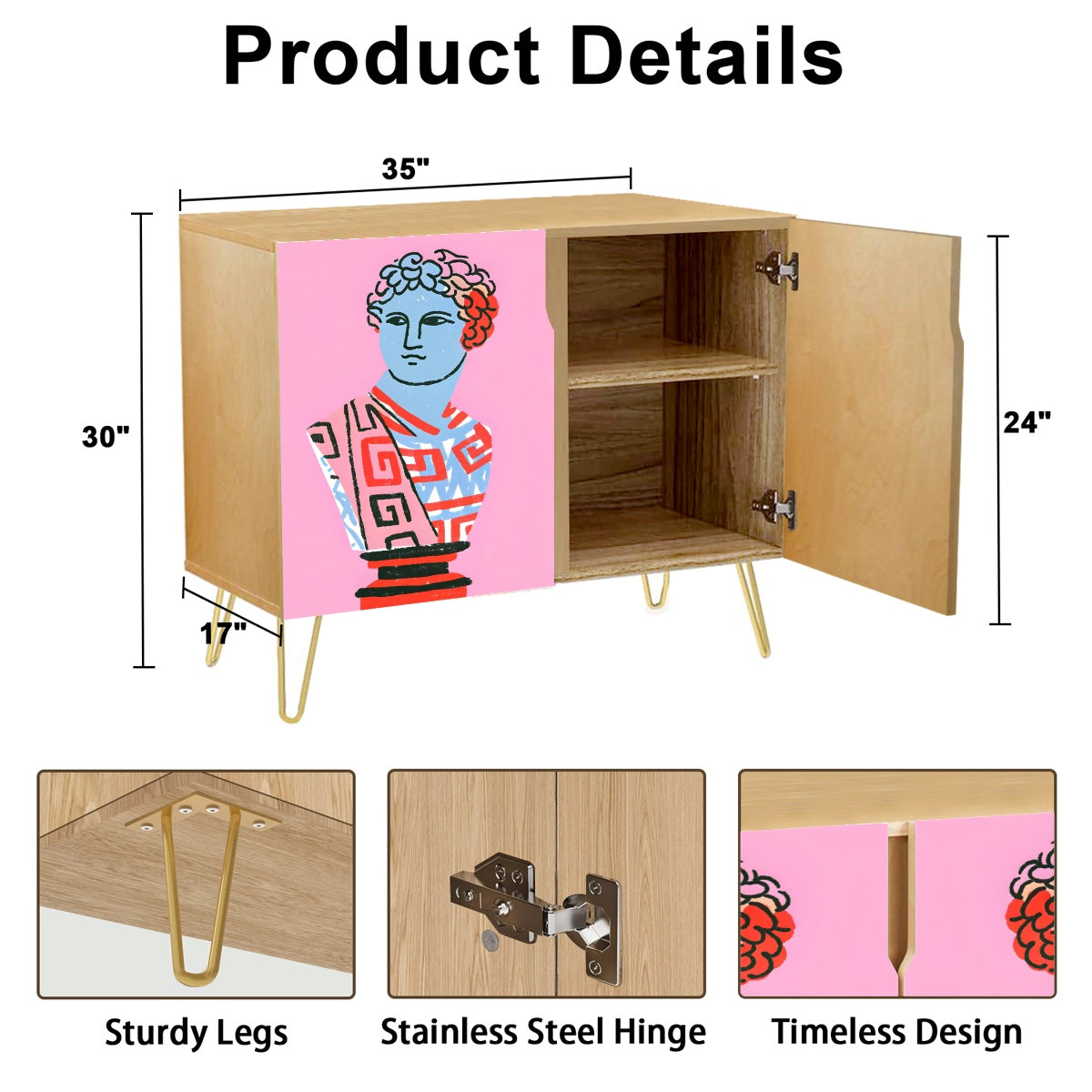 The Pink Modern Muse-- Exotic Edit Sleek, modern, and great for branding a curated capsule of bold statement piece