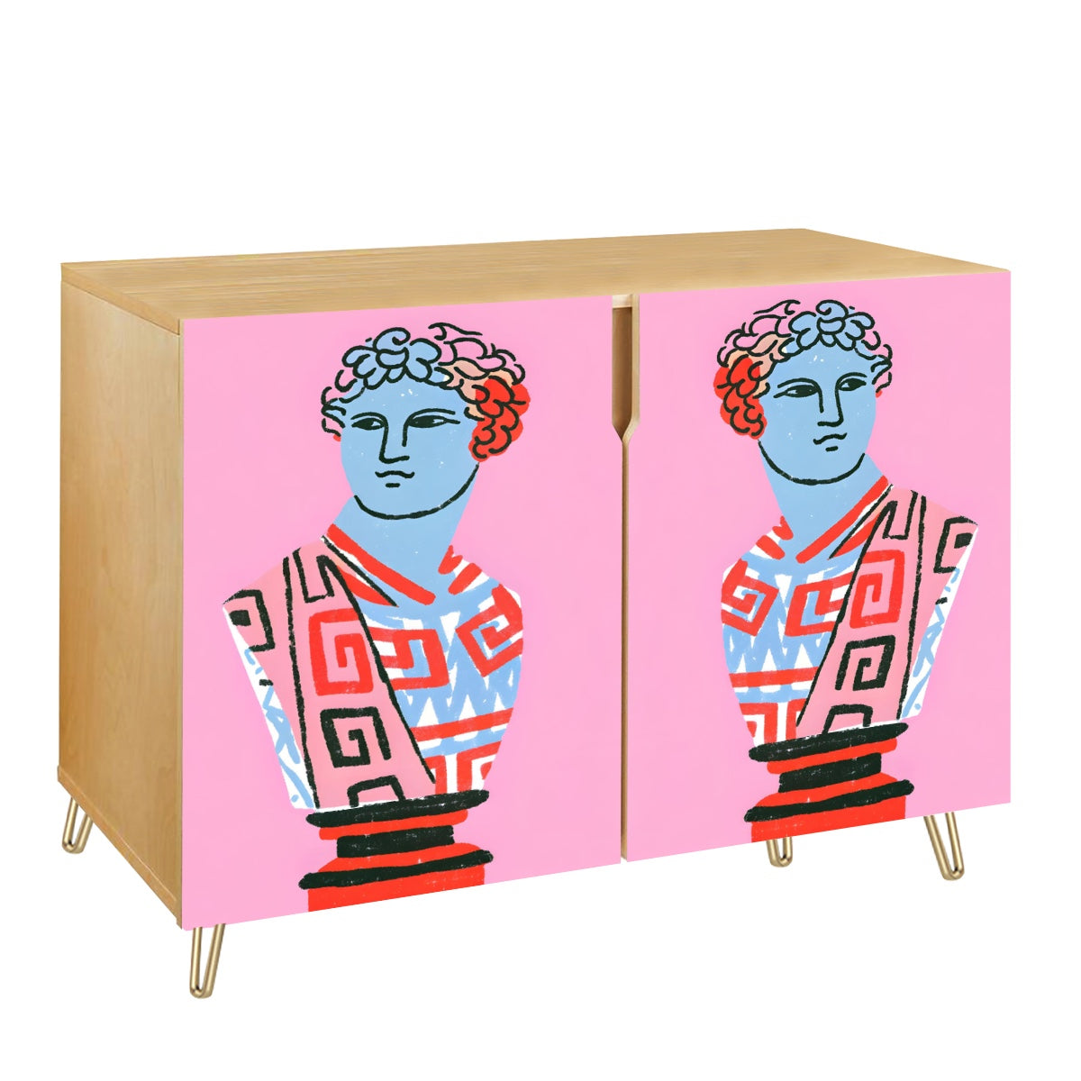 The Pink Modern Muse-- Exotic Edit Sleek, modern, and great for branding a curated capsule of bold statement piece